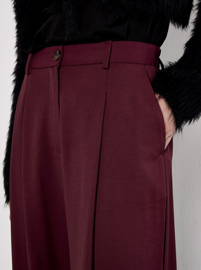 Tailored Wide-Leg Trousers