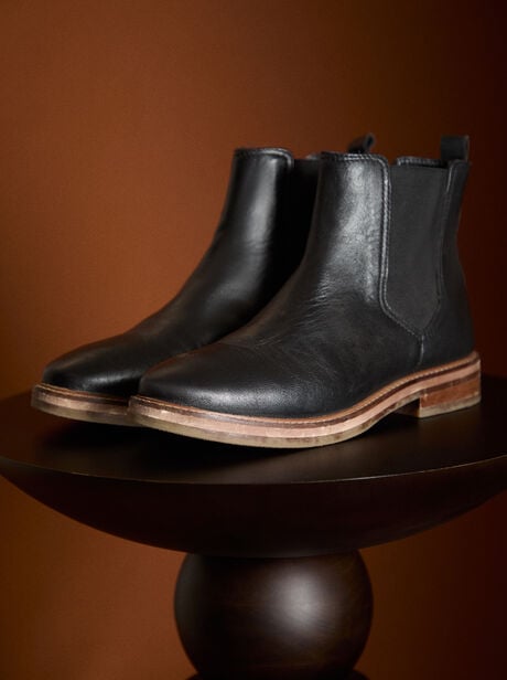Leather Chelsea Boots