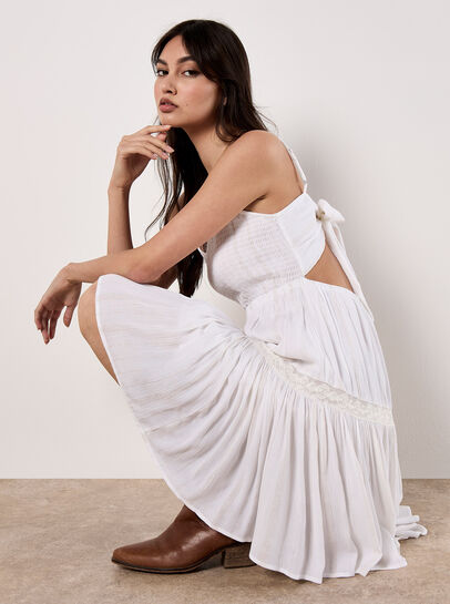 Shimmer Camisole Mini Dress
