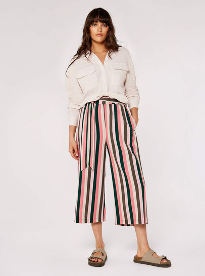 Vertical Stripe Culottes