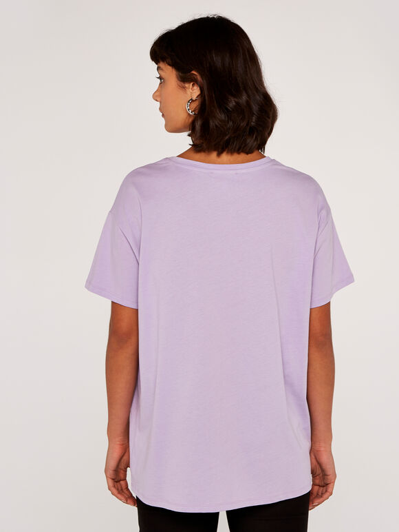 Shine T-Shirt, Lilac, large