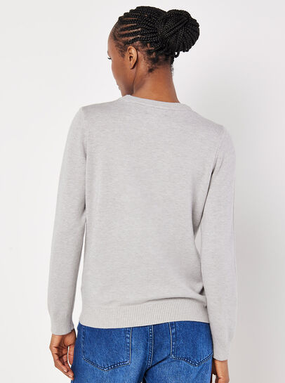 Diamond Pointelle Jumper