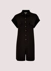 Utility Casa Playsuit, Black, large