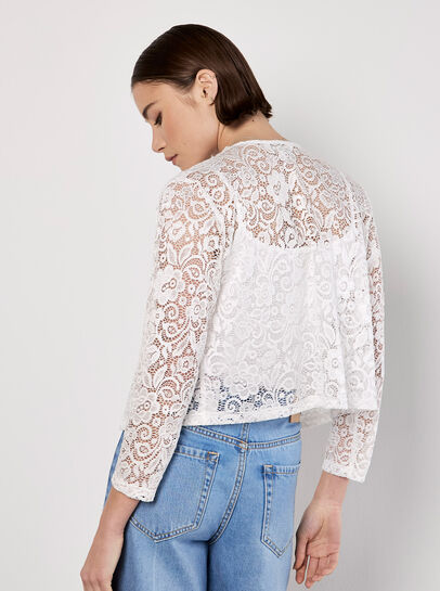 Floral Lace Blazer