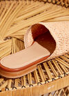Hand Woven Straw Sandals, Stone, large