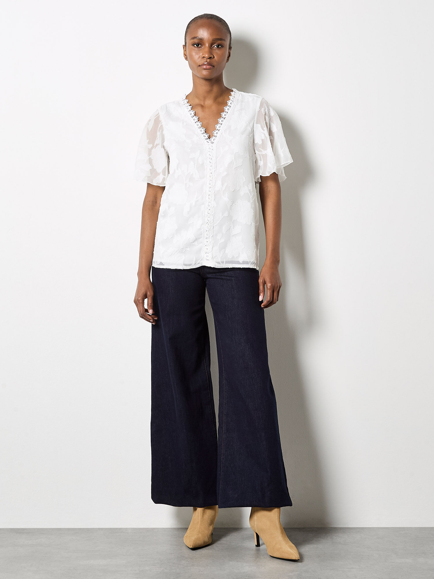 トップス Avrill ribbon tops Ivory APRIL RIBBON VEST TOP IVORY | The Willow Label