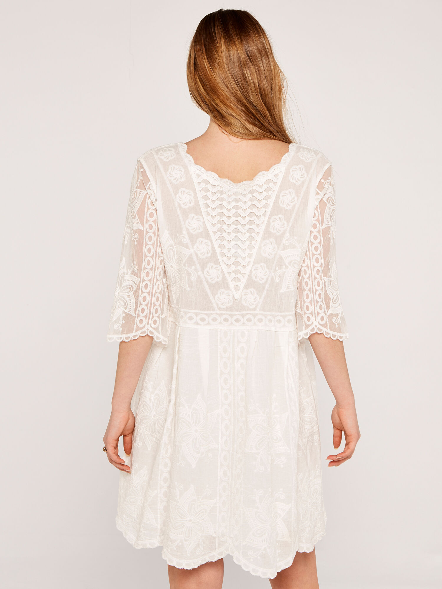 Orange creek 2025 embroidered dress