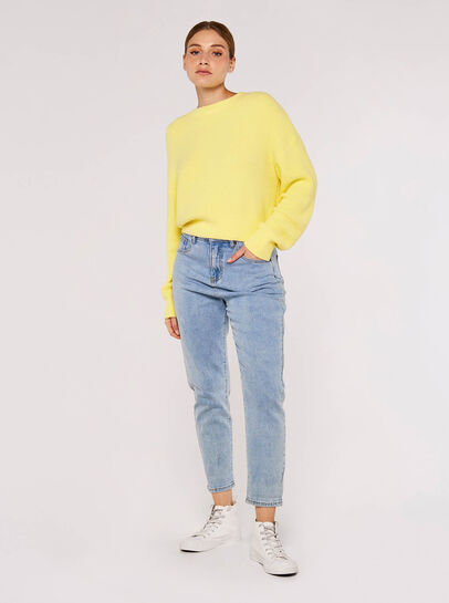 Fuzzy Crop Jumper