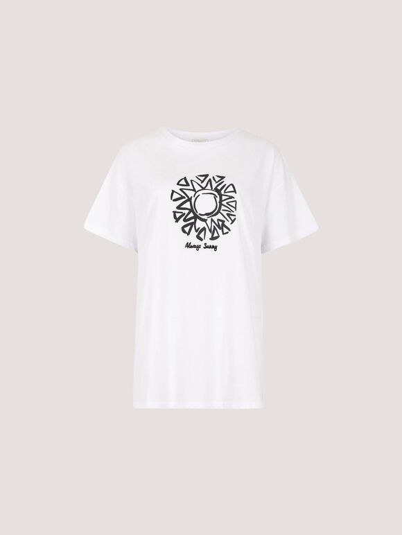 Always Sunny Gold Foil T-Shirt, Black, large