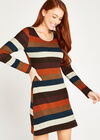 Stripe Long Sleeve Tunic, Green, large