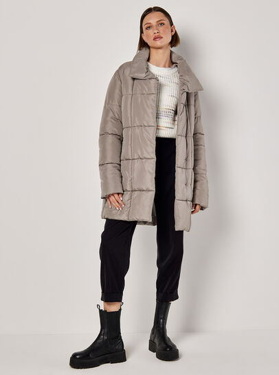 Quilted Puffer Jacket