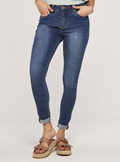 Sienna Mid-Rise Skinny Jeans