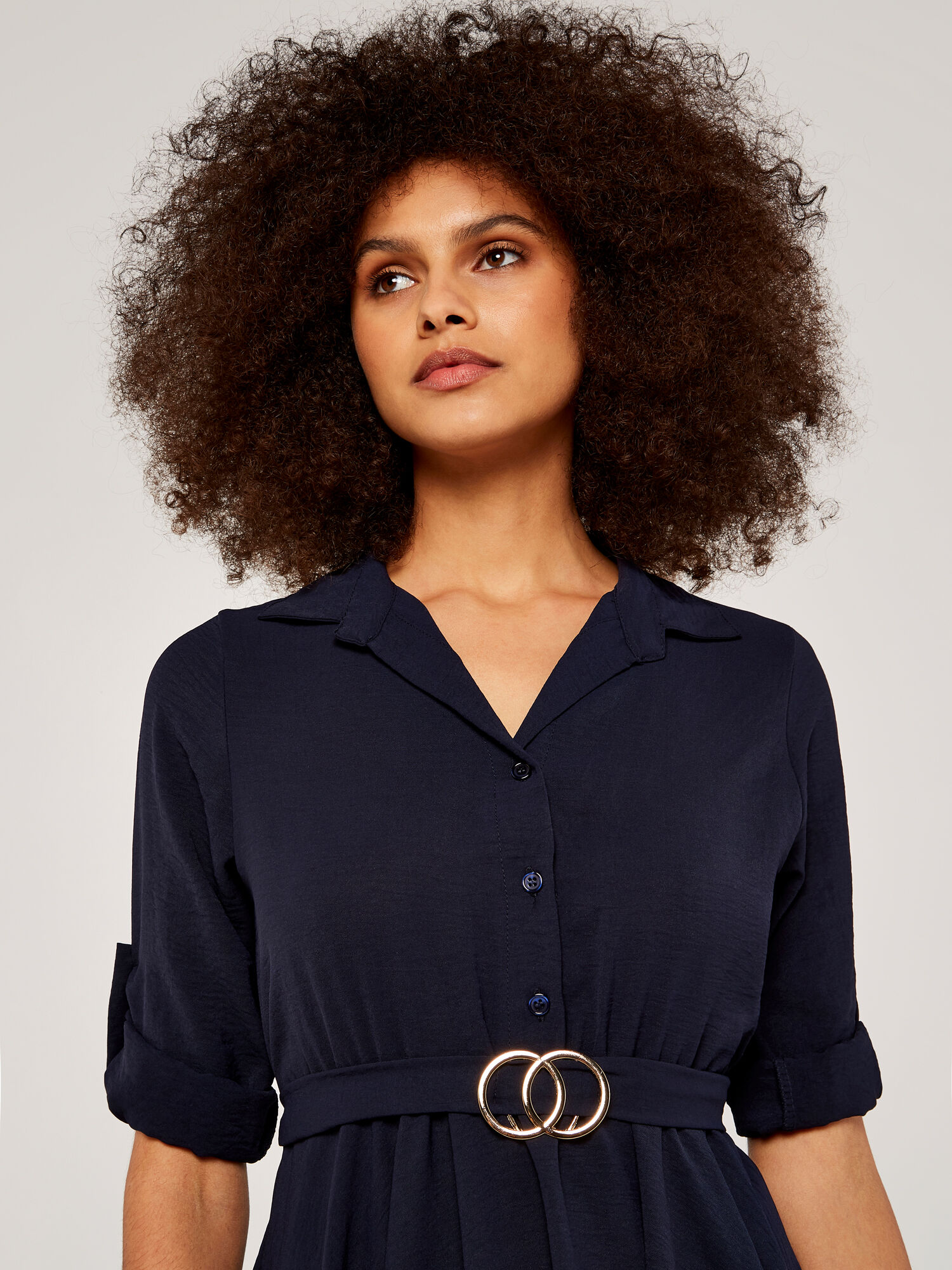 Apricot shirt dress Clearance