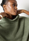 Soft Touch Cocoon Mini Dress, Khaki, large