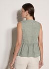 Floral Embroidered Peplum Top
, Mint, large