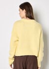 Daisy Applique Chunky Knit Jumper, Yellow, large