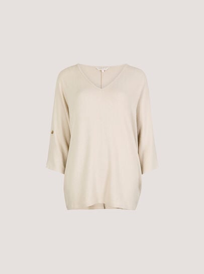 Soft Touch Oversized Batwing Top
