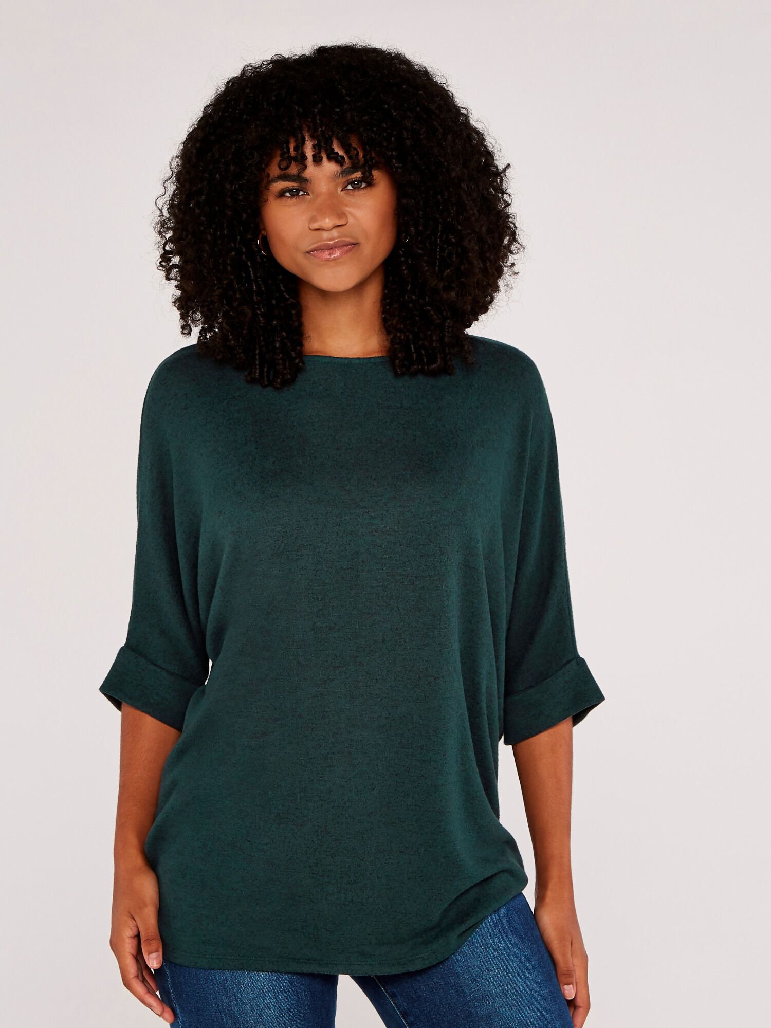 Green batwing top clearance
