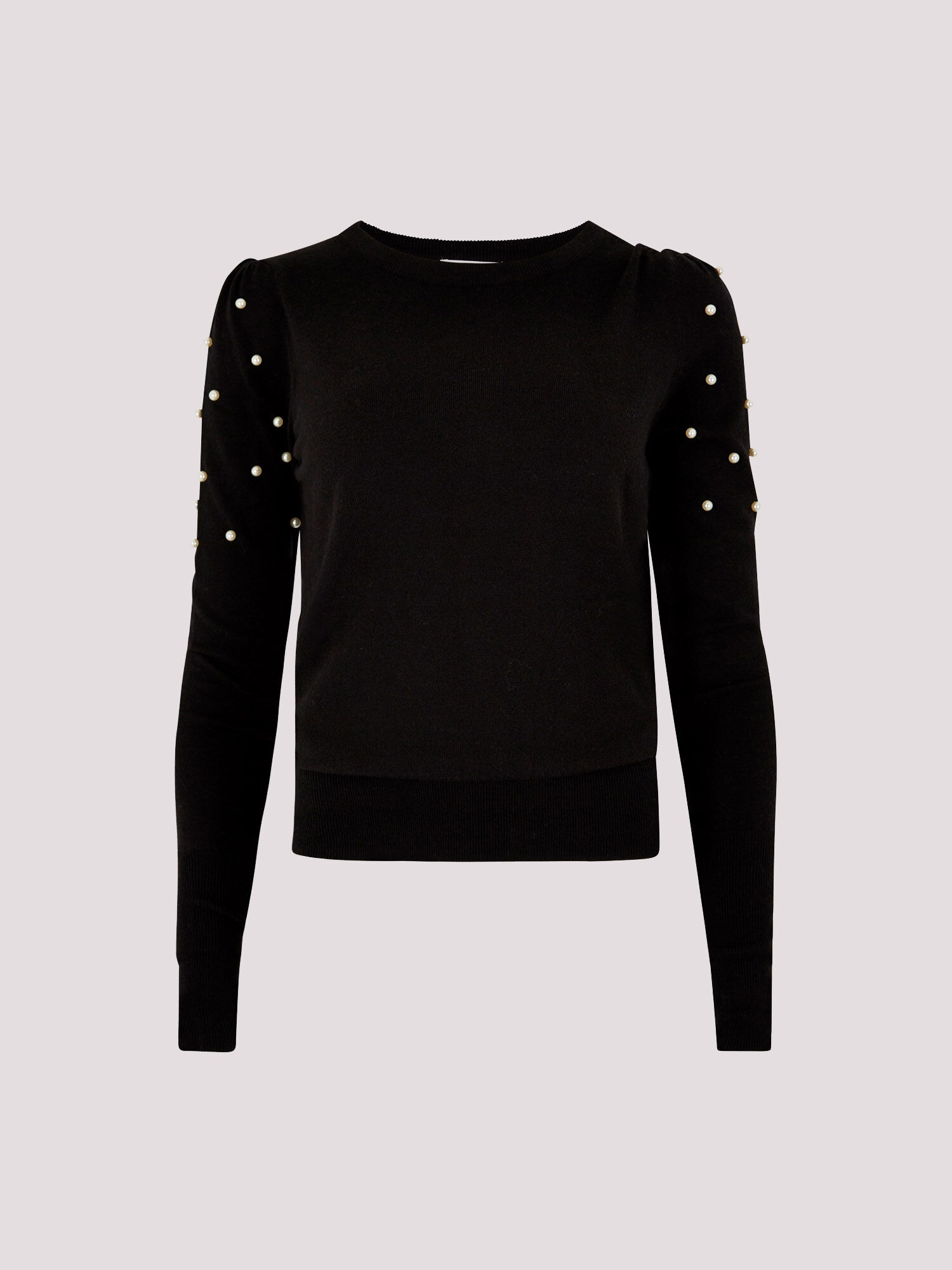 トップス lui_jewelry knit09 black SAILOR COLLAR DETAIL KNIT TOP