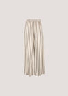 Stripe Wide Leg Trousers, Stone, large