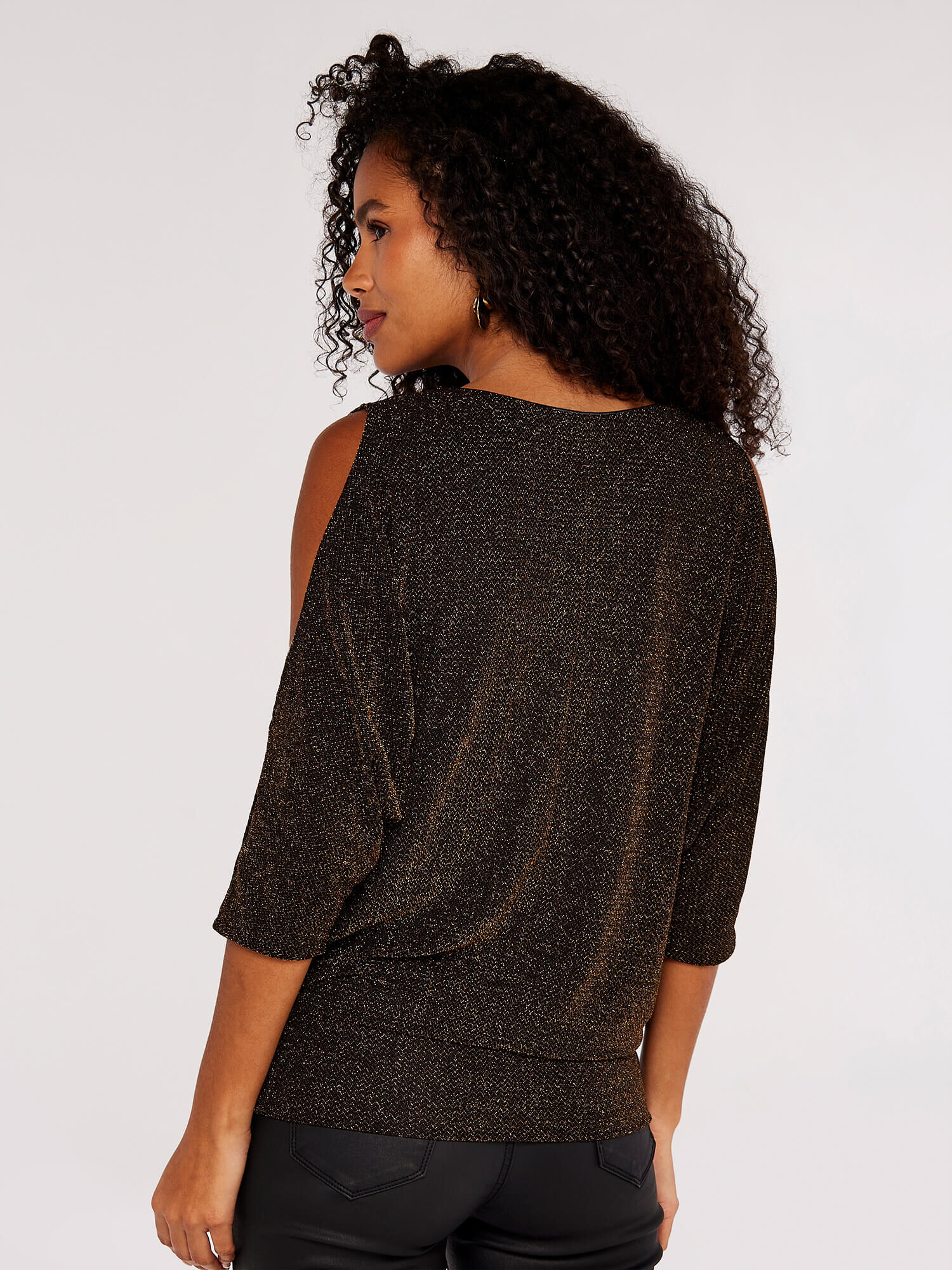 Cold shoulder party online tops