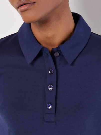 Polo A-Line Mini Dress