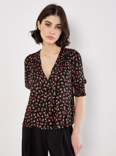 Ditsy Floral Blouse