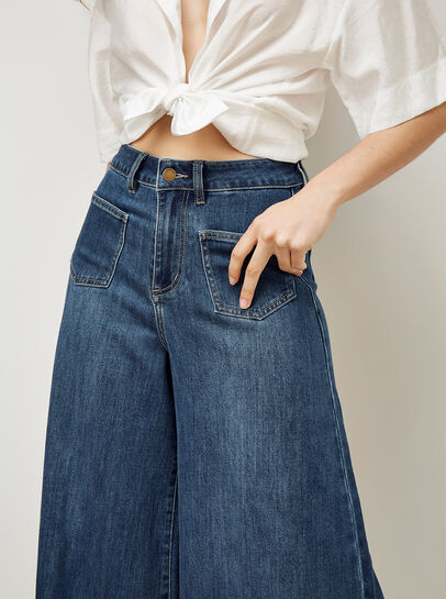 Giana High Waist Palazzo Jeans