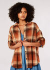 Plaid Check Shirt , Rust, large