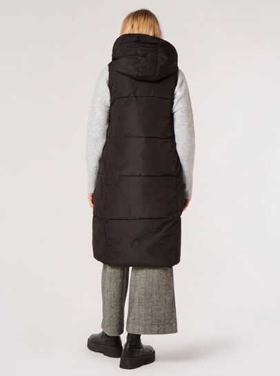 Longline Puffer Gilet