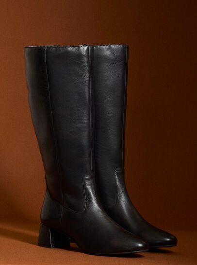 Tall Heeled Chelsea Boots