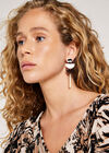 Resin Shape Drop Earrings, Assorted, large