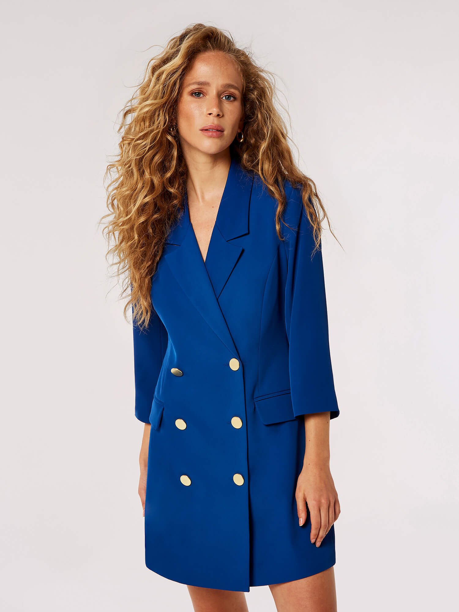 Robe blazer double boutonnage on sale