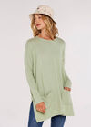 Soft Touch  Heavy Tunic, Mint, large