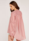 Satin Top with Bead Detail, Pink, large