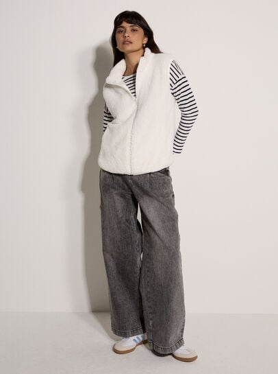 Fleece Zip-Through Gilet