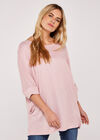 Soft Touch Batwing Top, Pink, large