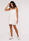 Mini-robe en broderie jersey, blanc, grand