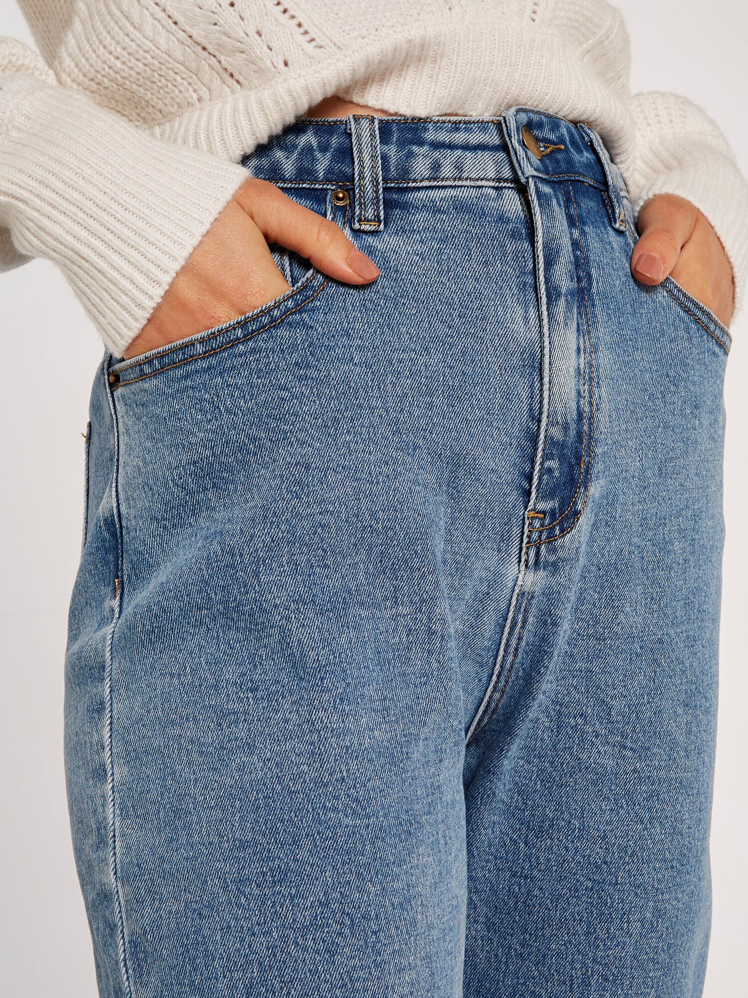 High waisted mom jeans canada top