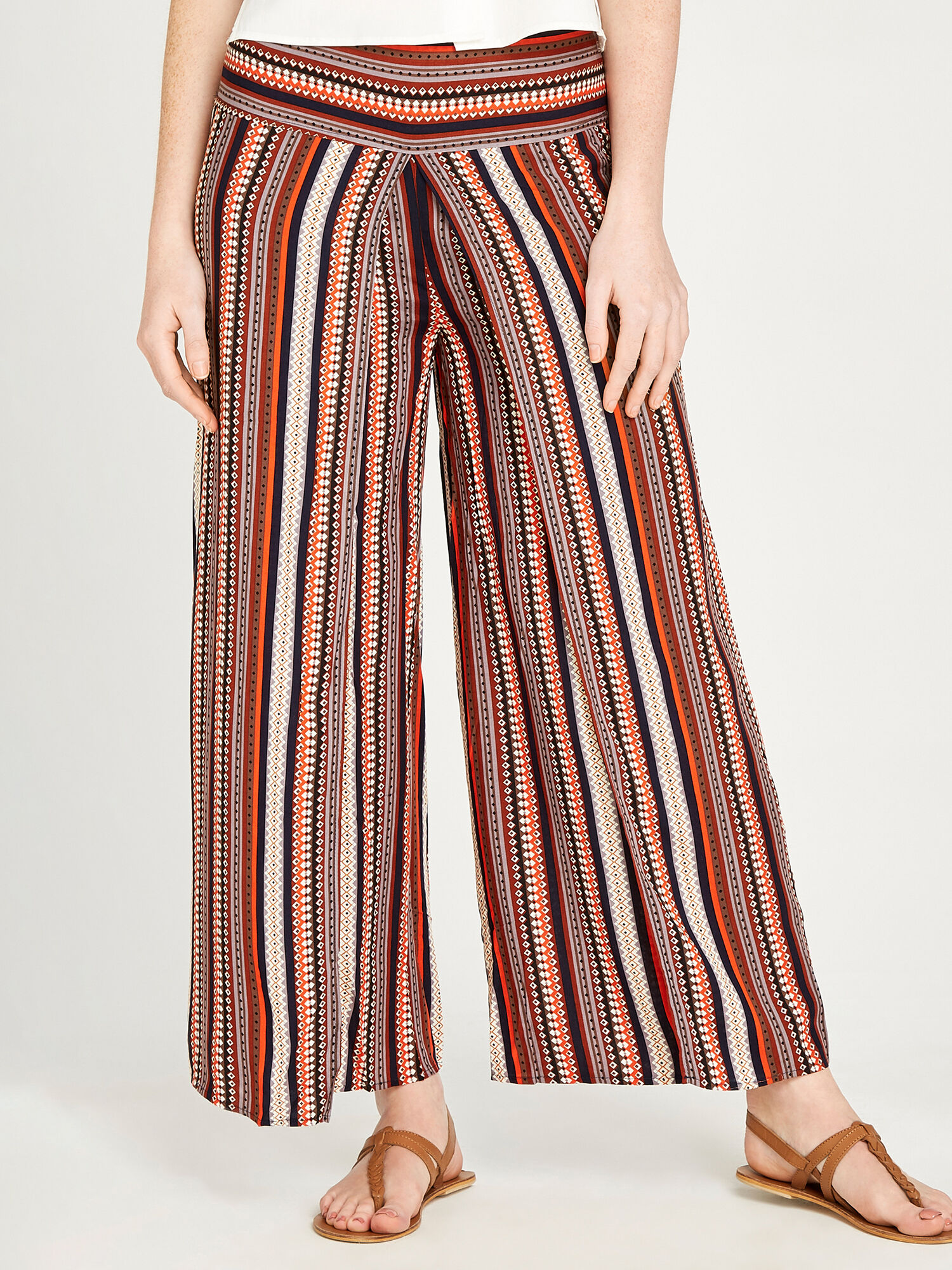 Apricot wrap trousers on sale