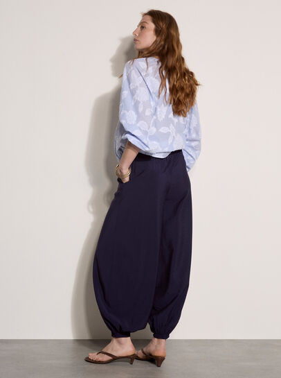 Relaxed Balloon Trousers