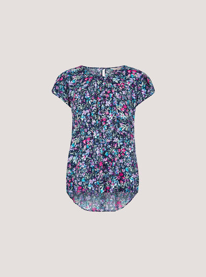 Ditsy Floral Print Top
