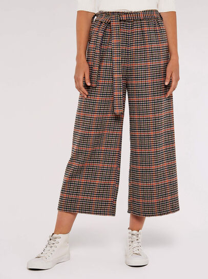 Heritage Warm Check Culottes