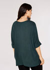 Curve Batwing Top, Green, large