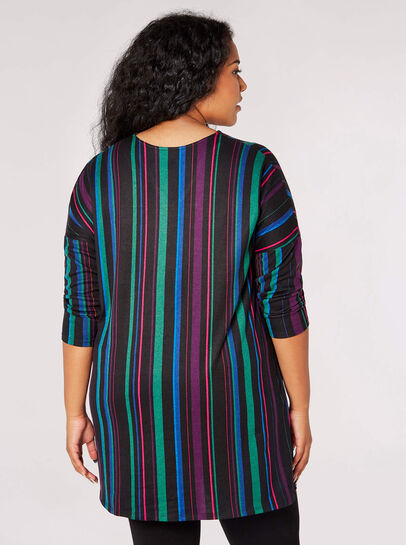 Curve Soft Touch Stripe Top
