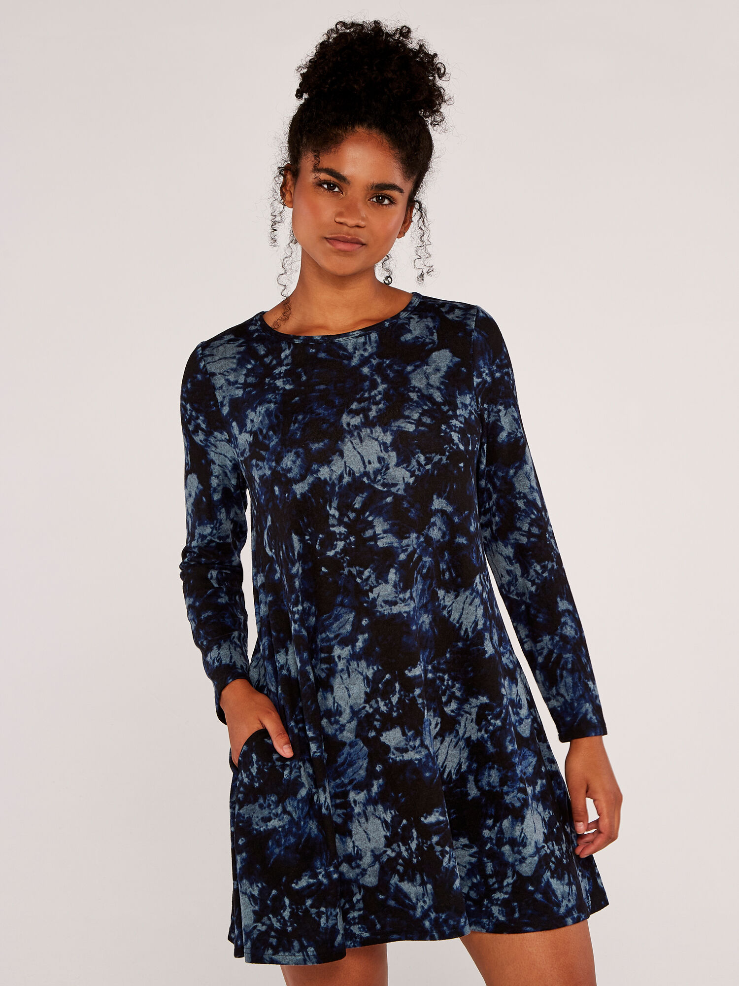 Dye Swing Dress | Apricot UK