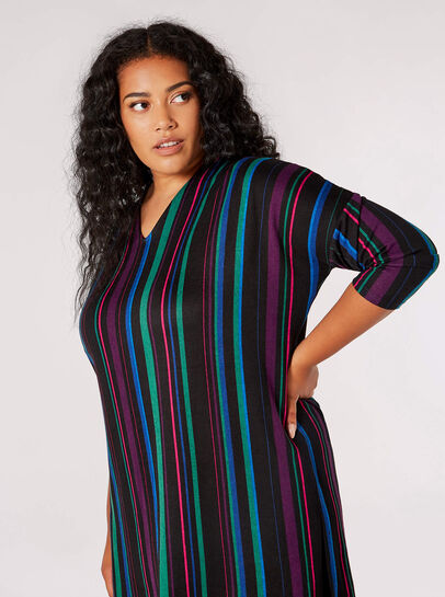 Curve Soft Touch Stripe Top