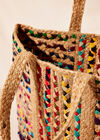 Recycled Jute Tote Bag, Assorted, large