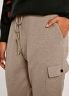 Knitted Cargo Jogger, Stone, large