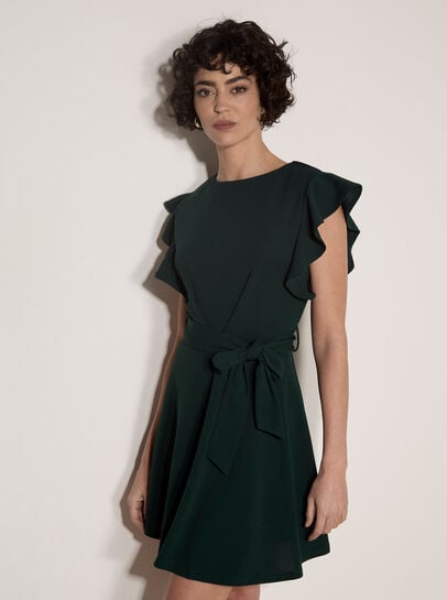 Jersey Crepe Mini Dress